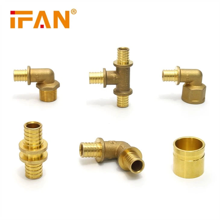 Lắp khuỷu tay nam bằng đồng thau