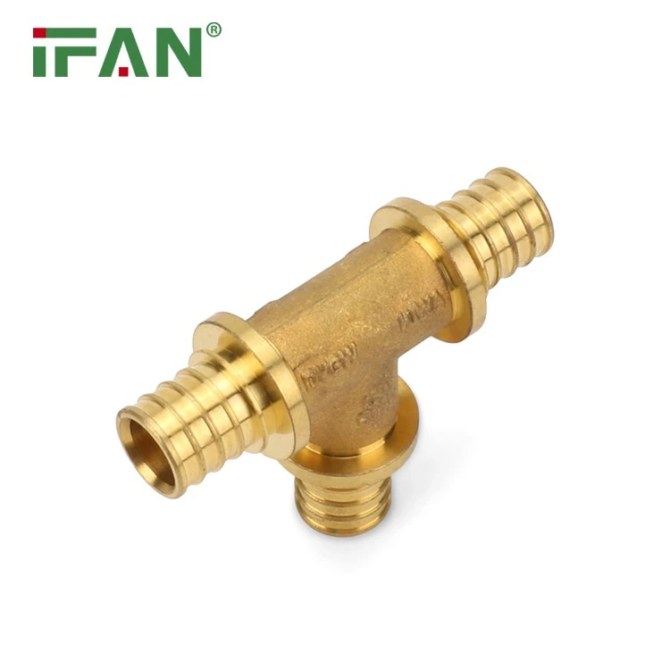 PEX Brass Sliding Fitting Tee