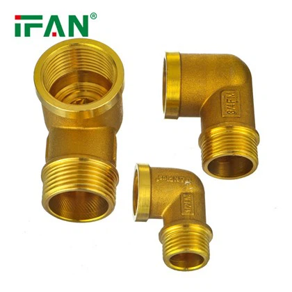 Khuỷu tay nam lắp đồng thau
