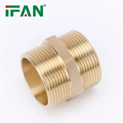 Lắp núm vú bằng đồng thau