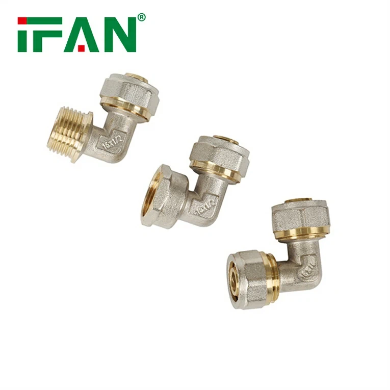 Lắp ống nén PEX bằng đồng thau