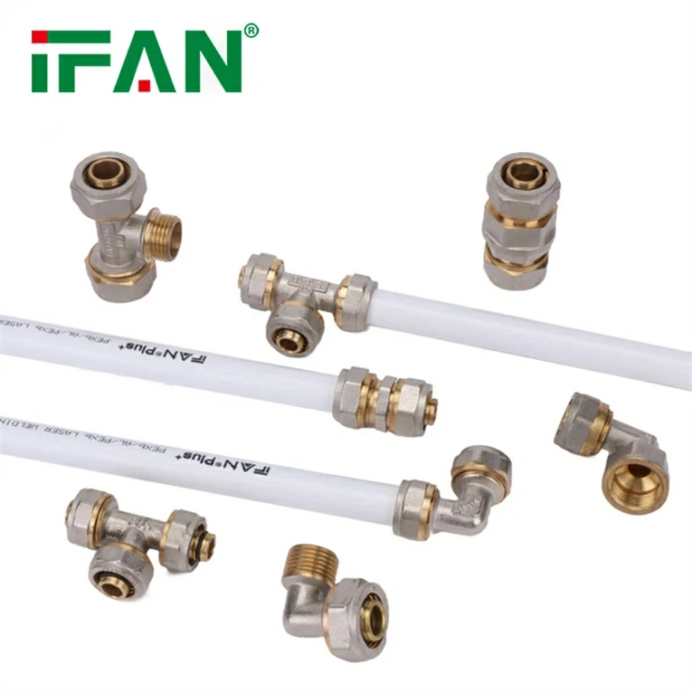 Các phụ kiện nén pex đồng thau OEM
